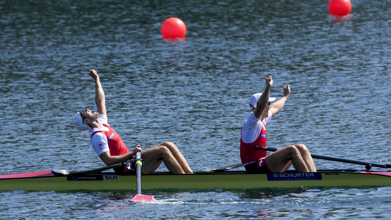 Rudern WM Röösli Gulich Gold Sport, © Keystone-SDA
