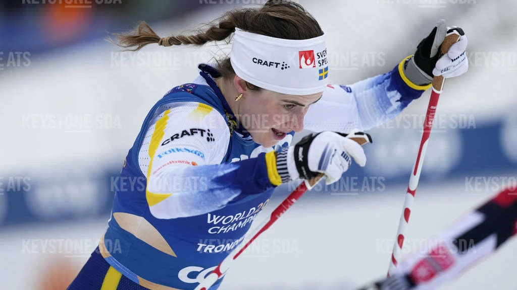 Gold für Andersson - Nadja Kälin starke 6., © Keystone Gold für Andersson - Nadja Kälin starke 6., © Keystone