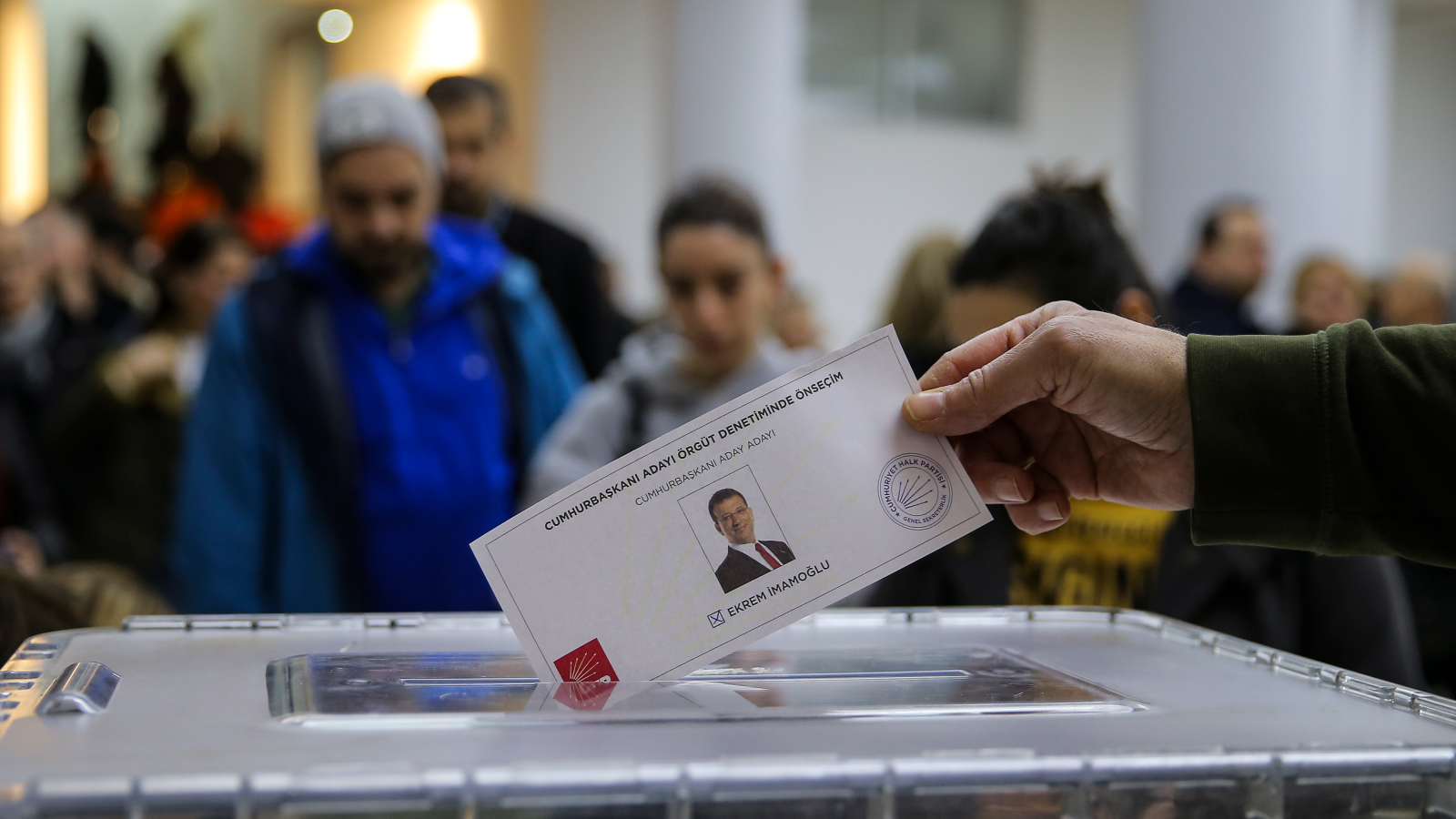 Istanbuler Bürgermeister Imamoglu abgesetzt, © Keystone / AP / Huseyin Aldemir