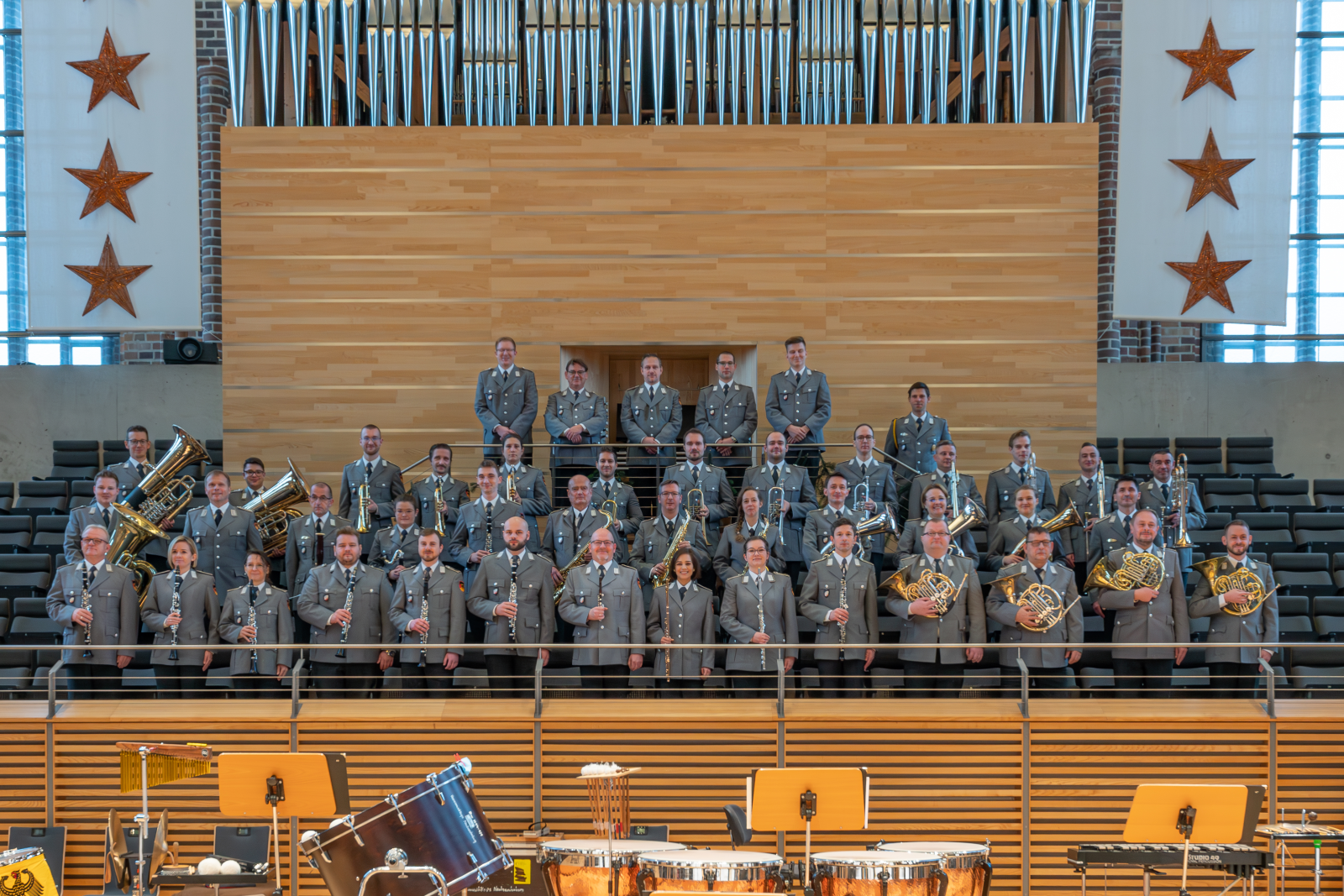 Das Heeresmusikkorps Neubrandenburg in Prenzlau, © Orgel_Heeresmusikkorps Neubrandenburg.jpg