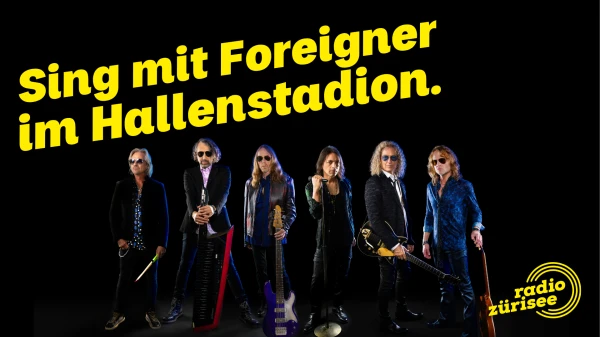 Sing mit Foreigner auf der Hallenstadion-Bühne , © Radio Zürisee Sing mit Foreigner auf der Hallenstadion-Bühne , © Radio Zürisee