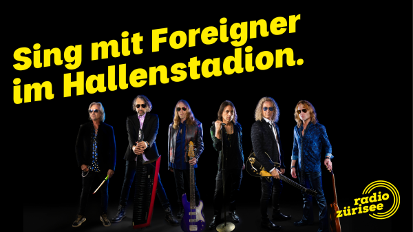 Sing mit Foreigner auf der Hallenstadion-Bühne&nbsp;, © Radio Zürisee