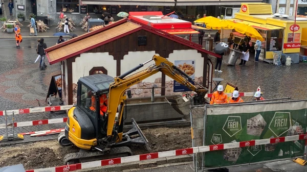 Dr Uffreger vo dr Wuche: «..die Baustell am Märtplatz», © Radio Basilisk Dr Uffreger vo dr Wuche: «..die Baustell am Märtplatz», © Radio Basilisk