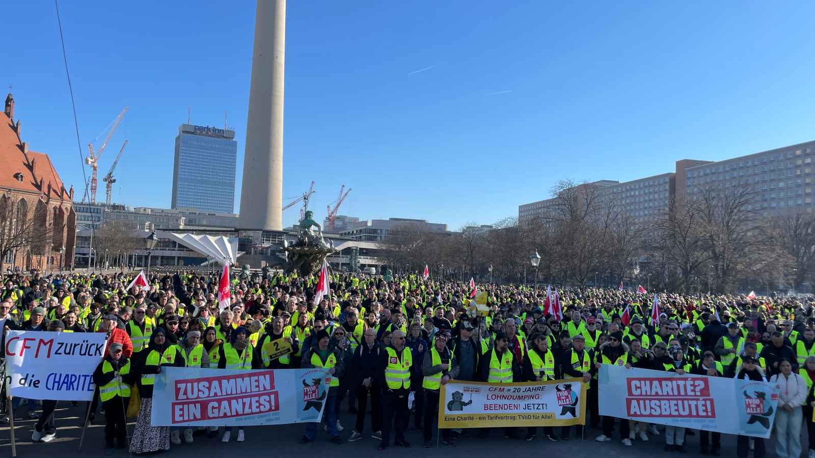Dün Berlin'de U-Bahn, Tramvay ve Otobüsler Durdu: BVG Grevleri Bugün de Sürüyor!, © dpa