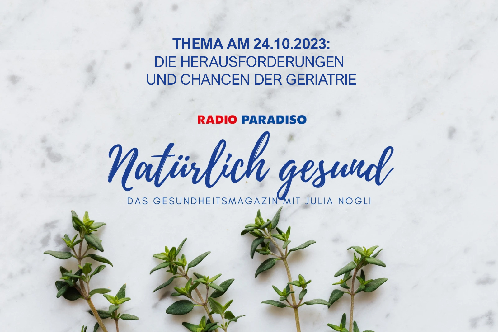 Natürlich gesund am 24.10.2023