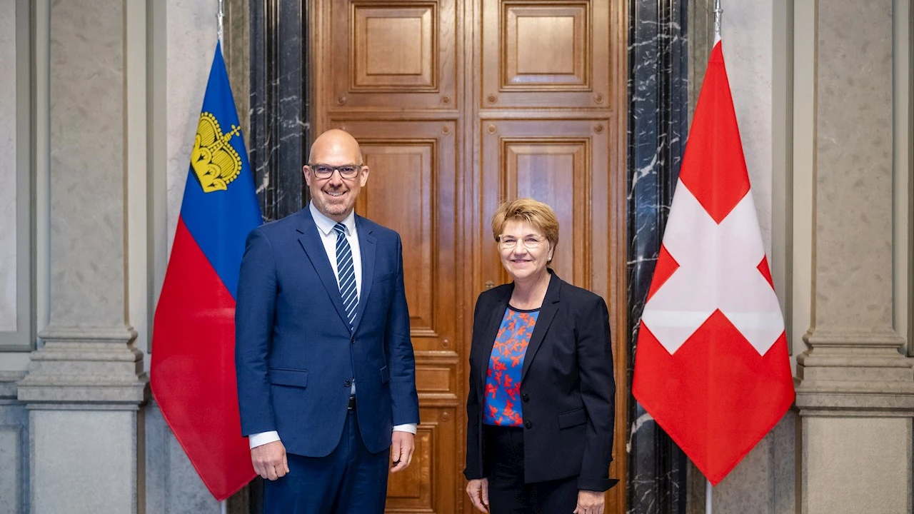 Daniel Risch trifft Amtskollegen an Europagipfel, © Liechtensteiner Regierung Daniel Risch trifft Amtskollegen an Europagipfel, © Liechtensteiner Regierung